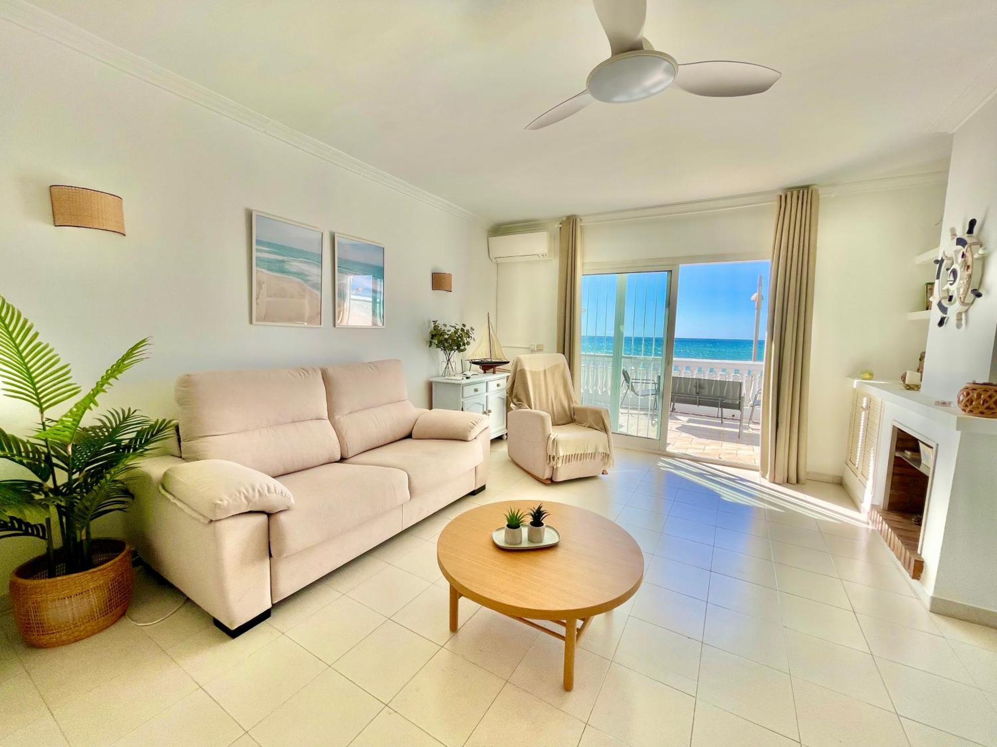 Apartamento Frontal Al Mar - Torrox Costa エクステリア 写真