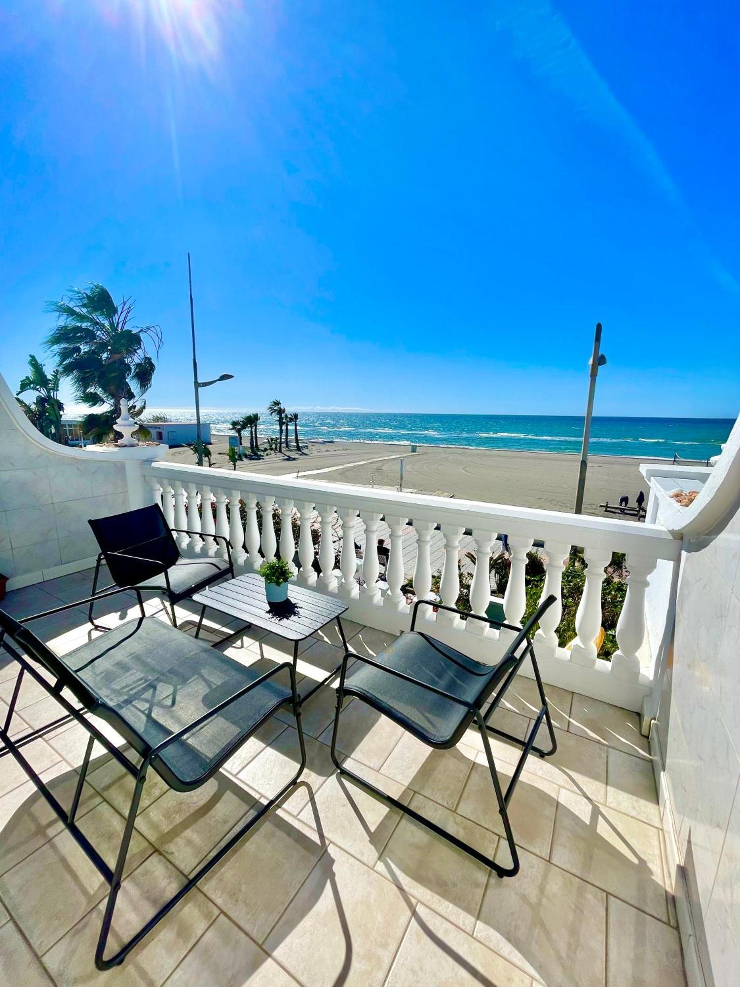 Apartamento Frontal Al Mar - Torrox Costa エクステリア 写真